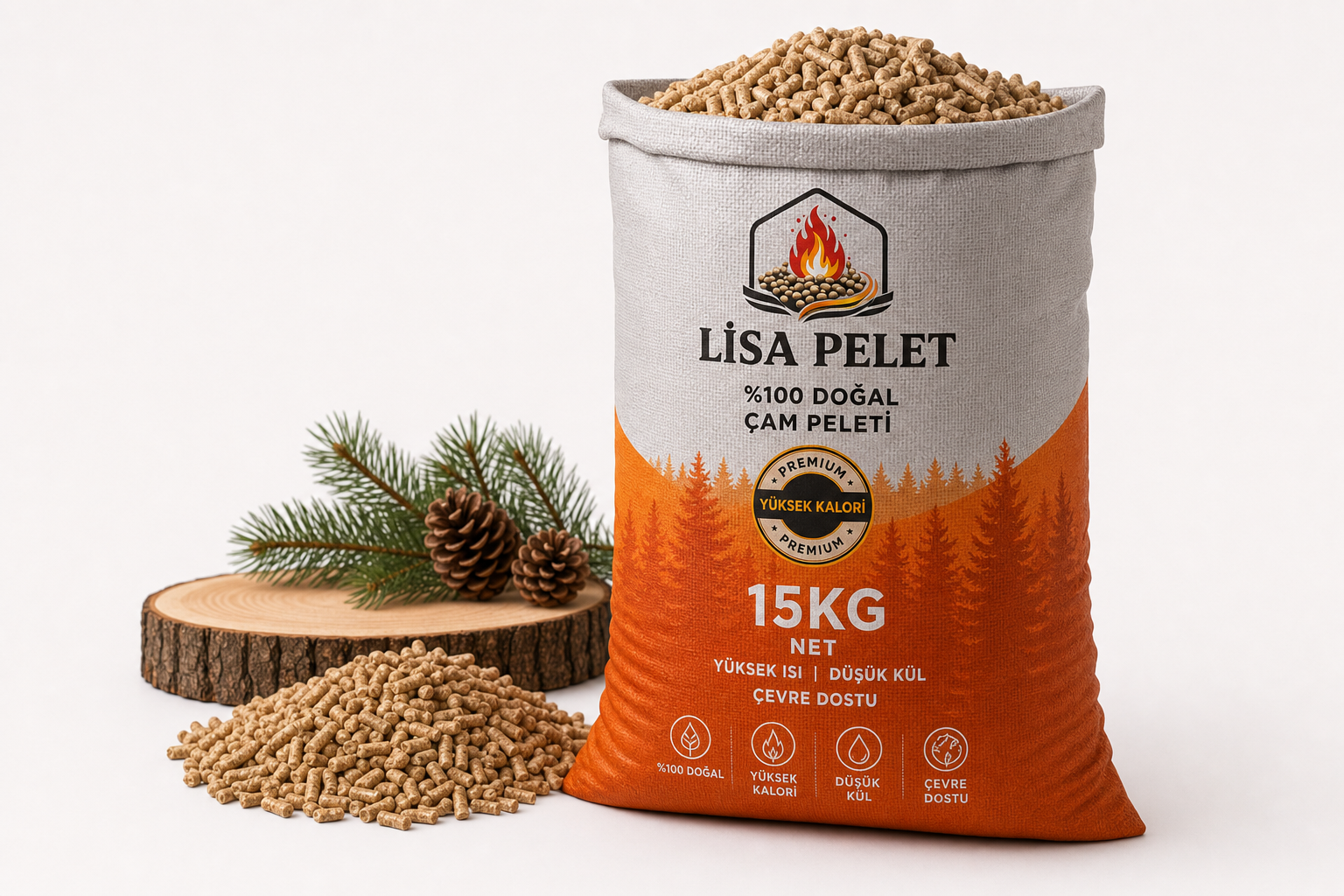 15 KG Pelet Çuval
